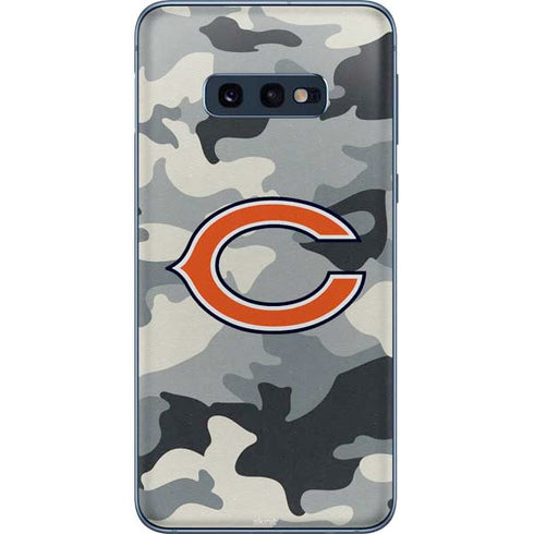 NFL Chicago Bears Camo Galaxy S10e Skin