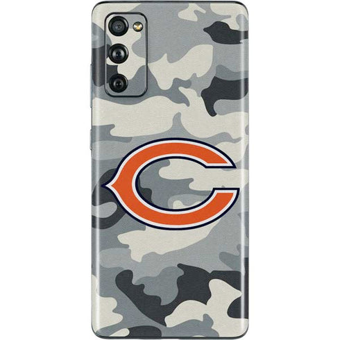 NFL Chicago Bears Camo Galaxy S20 Fan Edition Skin