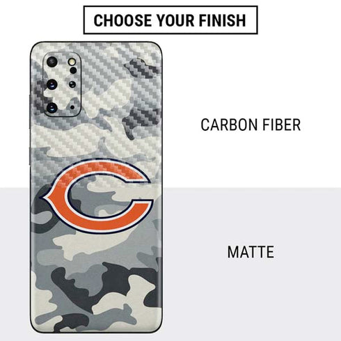 NFL Chicago Bears Camo Galaxy S20 Plus Skin
