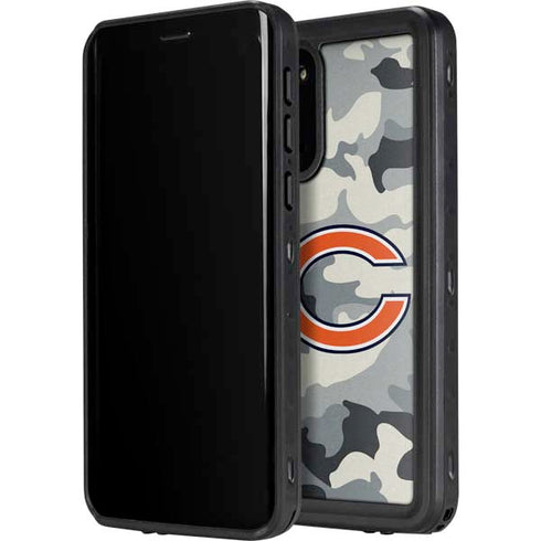 NFL Chicago Bears Camo Galaxy S20 Plus Waterproof Case