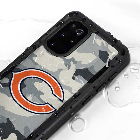 NFL Chicago Bears Camo Galaxy S20 Plus Waterproof Case