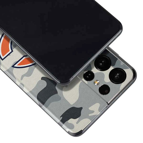 NFL Chicago Bears Camo Galaxy S21 Ultra 5G Skin