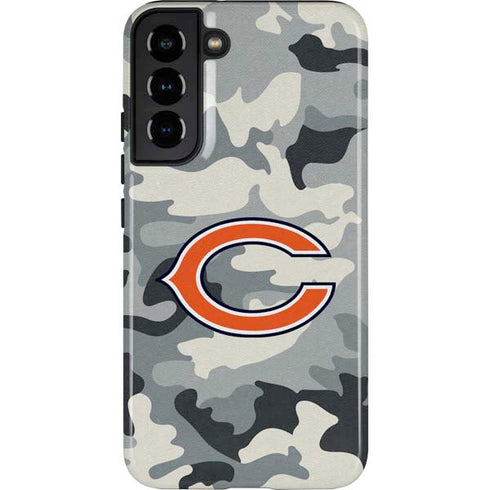 NFL Chicago Bears Camo Galaxy S22 Plus Pro Case