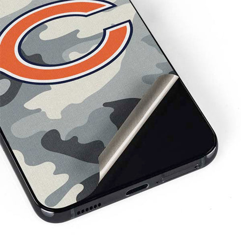 NFL Chicago Bears Camo Galaxy S22 Plus Skin