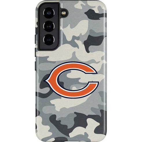 NFL Chicago Bears Camo Galaxy S22 Pro Case
