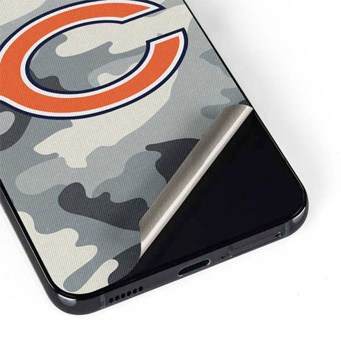 NFL Chicago Bears Camo Galaxy S22 Skin