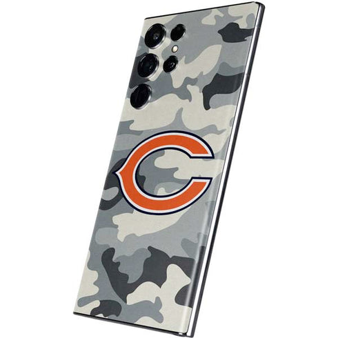 NFL Chicago Bears Camo Galaxy S22 Ultra Skin