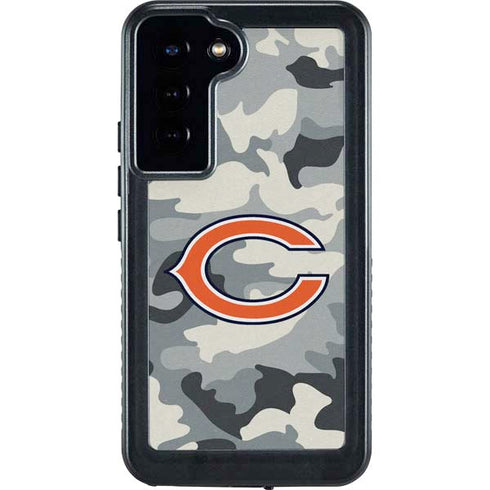 NFL Chicago Bears Camo Galaxy S23 Plus Waterproof Case