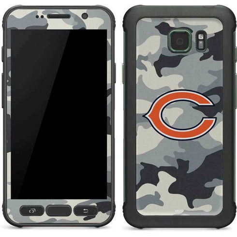 NFL Chicago Bears Camo Galaxy S7 Active Skin