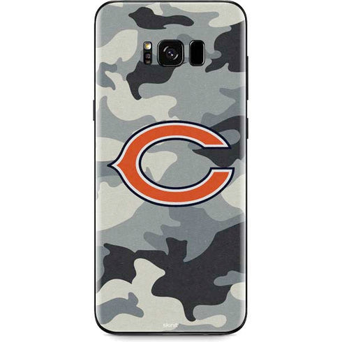 NFL Chicago Bears Camo Galaxy S8 Skin