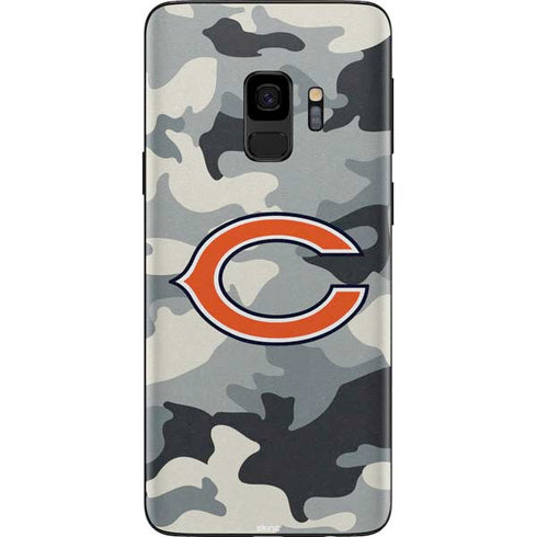 NFL Chicago Bears Camo Galaxy S9 Skin