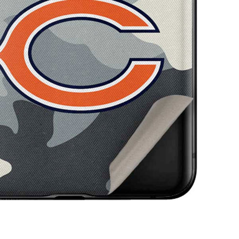 NFL Chicago Bears Camo Galaxy Z Flip Skin