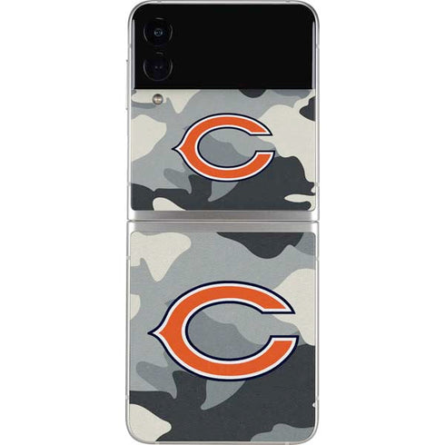 NFL Chicago Bears Camo Galaxy Z Flip3 5G Skin