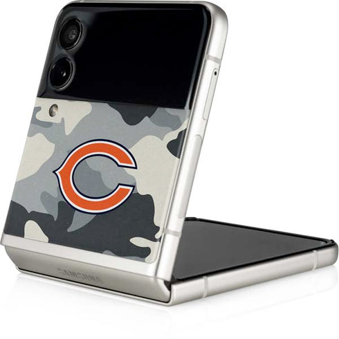 NFL Chicago Bears Camo Galaxy Z Flip3 5G Skin