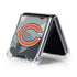 NFL Chicago Bears Camo Galaxy Z Flip5 5G Clear Case