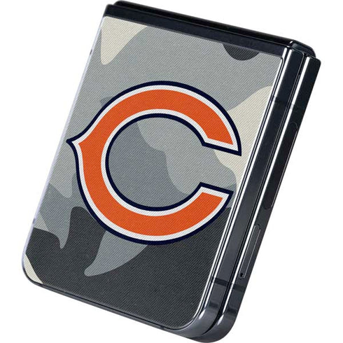 NFL Chicago Bears Camo Galaxy Z Flip5 5G Skin