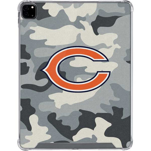 NFL Chicago Bears Camo iPad Pro 12.9in (2020) Clear Case