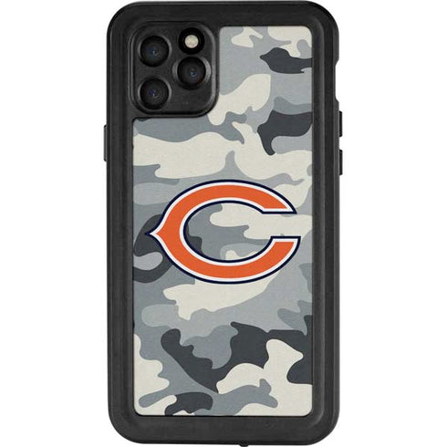 NFL Chicago Bears Camo iPhone 11 Pro Waterproof Case