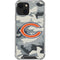 NFL Chicago Bears Camo iPhone 13 Clear Case