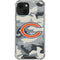 NFL Chicago Bears Camo iPhone 13 Mini Clear Case