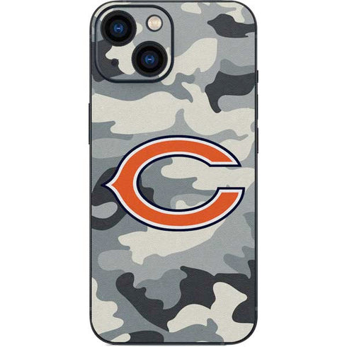 NFL Chicago Bears Camo iPhone 13 Mini Skin