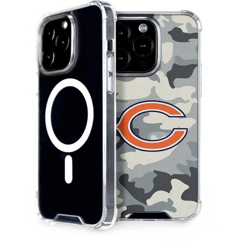 NFL Chicago Bears Camo iPhone 13 Pro MagSafe Case