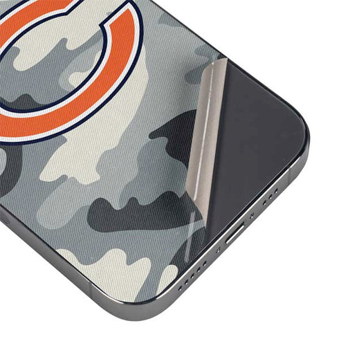 NFL Chicago Bears Camo iPhone 13 Pro Max Skin