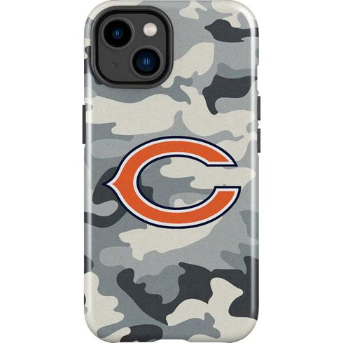 NFL Chicago Bears Camo iPhone 14 Plus Impact Case