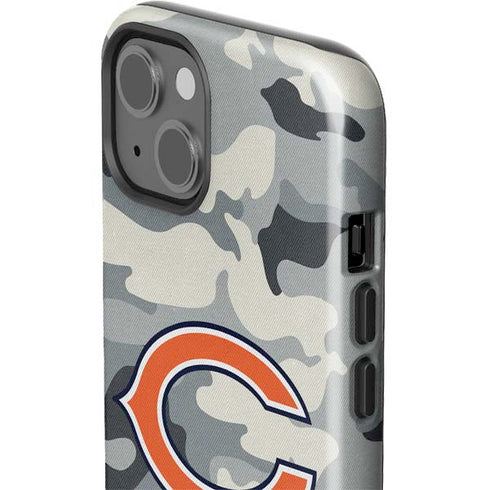 NFL Chicago Bears Camo iPhone 14 Plus Impact Case