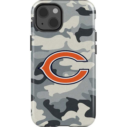 NFL Chicago Bears Camo iPhone 15 Impact Case