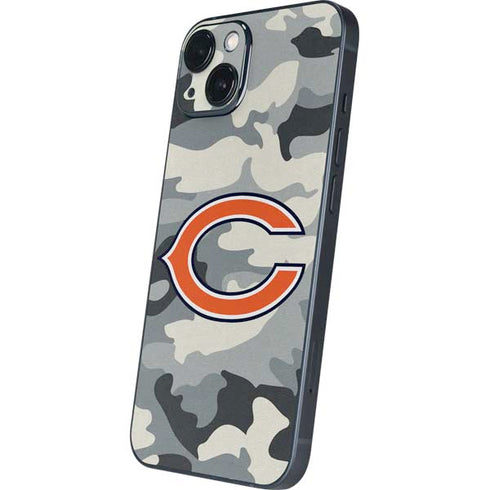NFL Chicago Bears Camo iPhone 14 Plus Skin