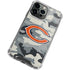 NFL Chicago Bears Camo iPhone 15 Pro Clear Case