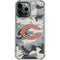 NFL Chicago Bears Camo iPhone 15 Pro Max Clear Case