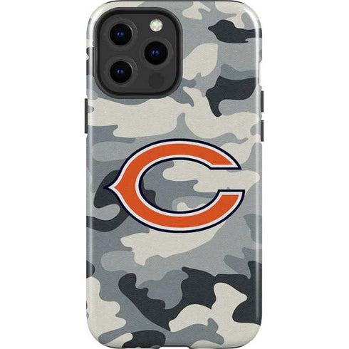 NFL Chicago Bears Camo iPhone 15 Pro Max Impact Case