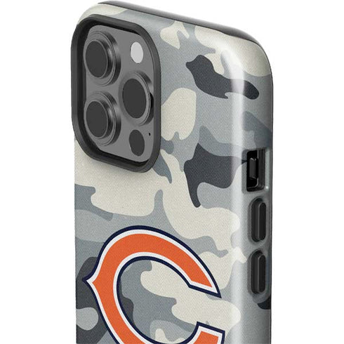 NFL Chicago Bears Camo iPhone 15 Pro Max Impact Case