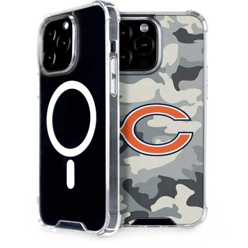 NFL Chicago Bears Camo iPhone 14 Pro Max MagSafe Case