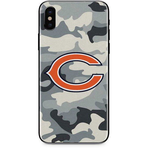 NFL Chicago Bears Camo iPhone XS Max Skin