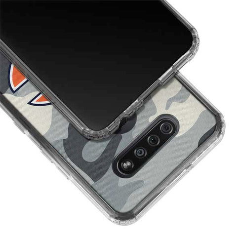 NFL Chicago Bears Camo LG K51/Q51 Clear Case