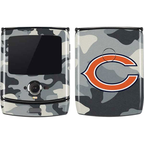 NFL Chicago Bears Camo Motorola RAZR Skin