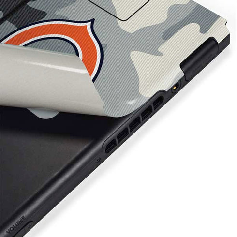 NFL Chicago Bears Camo Nintendo Switch Bundle Skin