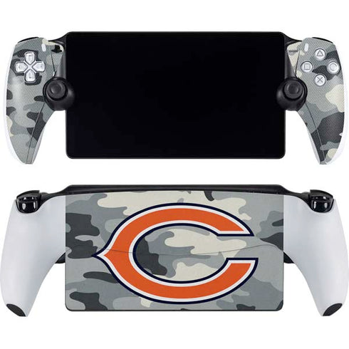 NFL Chicago Bears Camo PlayStation Portal Remote Player Skin