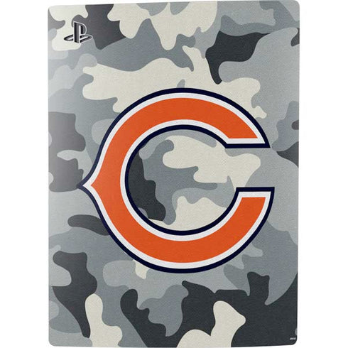 NFL Chicago Bears Camo PS5 Digital Edition Console Skin