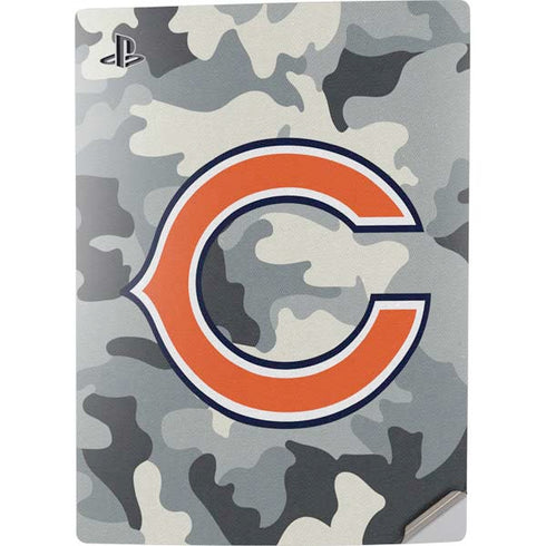 NFL Chicago Bears Camo PS5 Digital Edition Console Skin