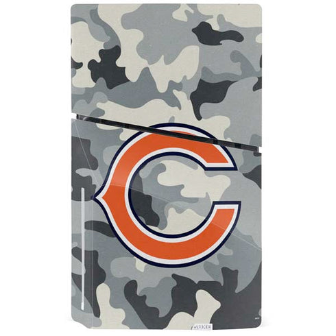 NFL Chicago Bears Camo PS5 Slim Disk Bundle Skin