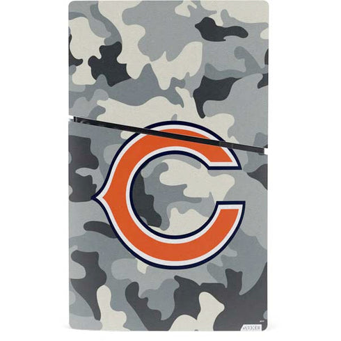NFL Chicago Bears Camo PS5 Slim Digital Edition Bundle Skin