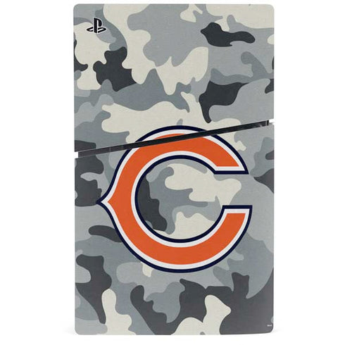 NFL Chicago Bears Camo PS5 Slim Digital Edition Console Skin