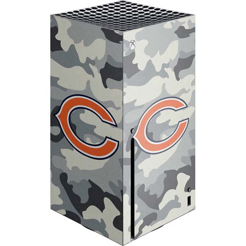 NFL Chicago Bears Camo Xbox Series X Console Skin
