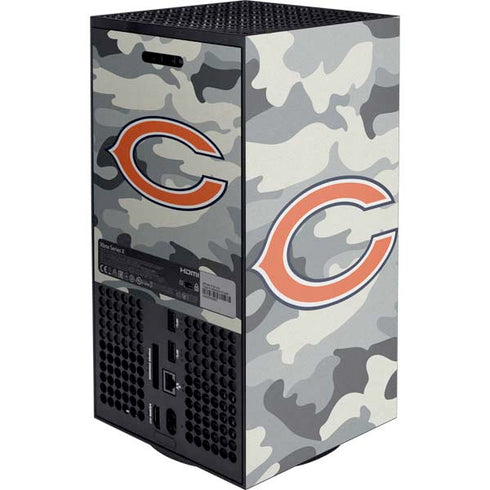 NFL Chicago Bears Camo Xbox Series X Console Skin