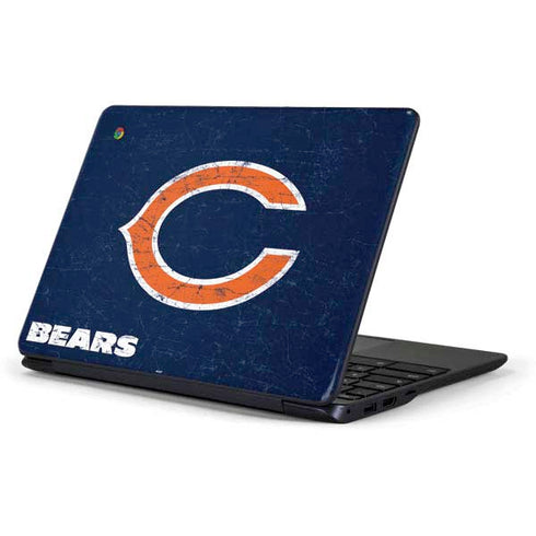NFL Chicago Bears Distressed Samsung Chromebook Skin