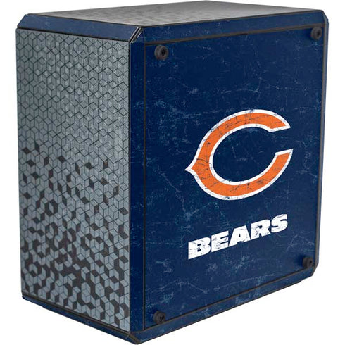 NFL Chicago Bears Distressed Cooler Master MasterBox Q300L Mini Tower Skin